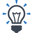 Creative brainstorming icon
