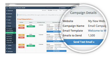 Schedule email campaigns