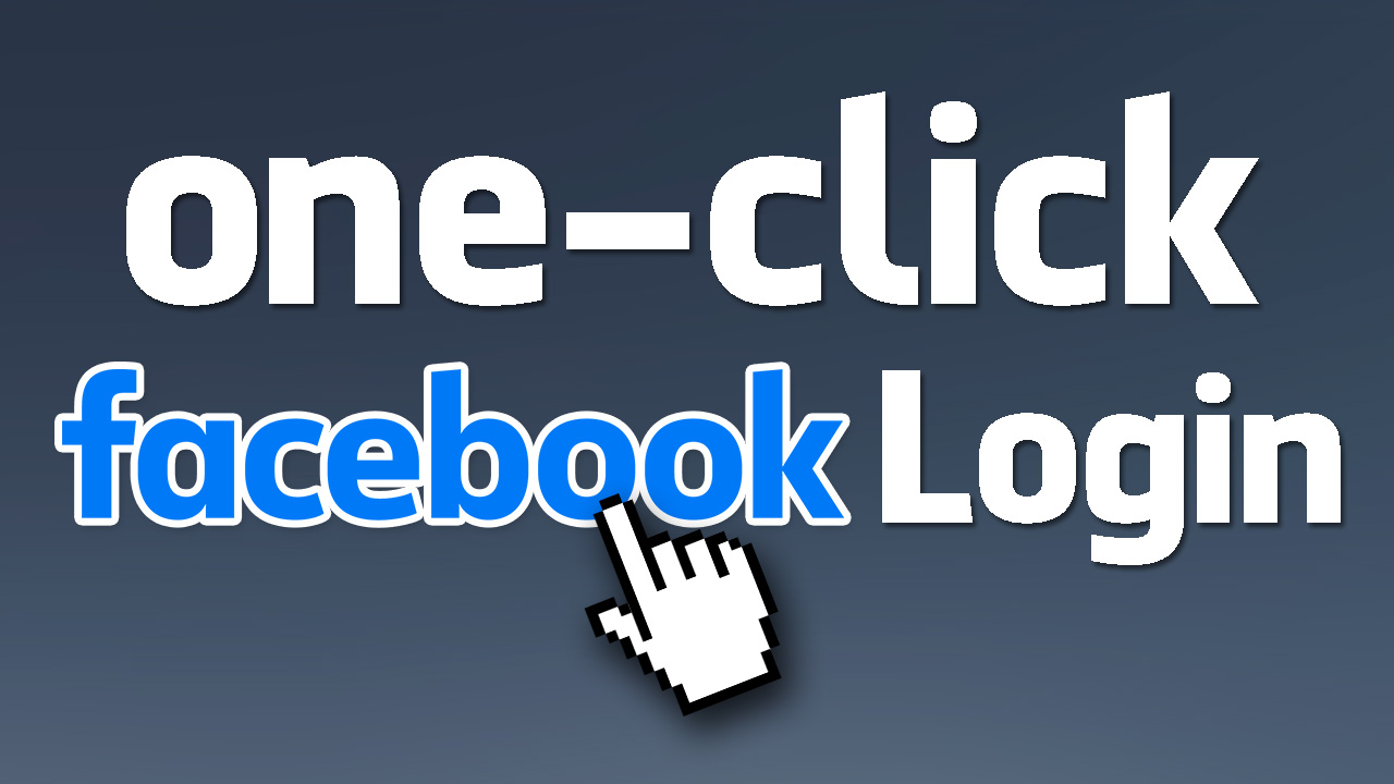 One-Click Facebook Login Add-On